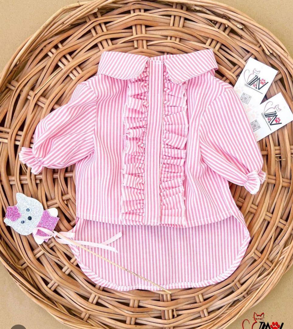 بلوز صورتی ویان